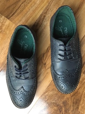 next boys brogues