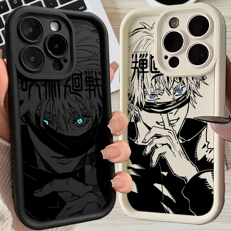 Jujutsu Kaisen Anime Phone Case for iPhone 17 16 15 14 13 12 11 X Promax  Plus