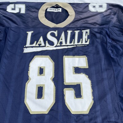SALLER ビンテージ90'sサッカーゲームシャツL/XL表記 2枚セット Vintage LA SALLE University Explorers #85 Football Jersey Size XL