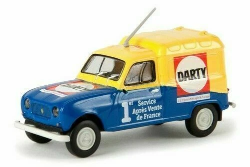 Modellini statici di auto, furgoni e camion BREKINA scala 1:87 per Renault