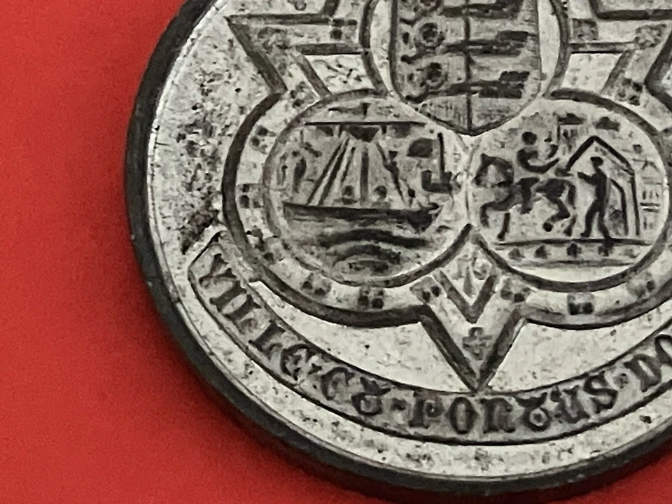 Medalla de asistencia Dover Kent en plata Foto 4 de 4