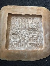 Latex Mould To Make Square Pet Memorial Plaque Hobby, Arts & Crafts for Concrete