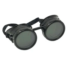 Steampunk Welding Goggles glasses biker motorcycle cyber gothic punk costume