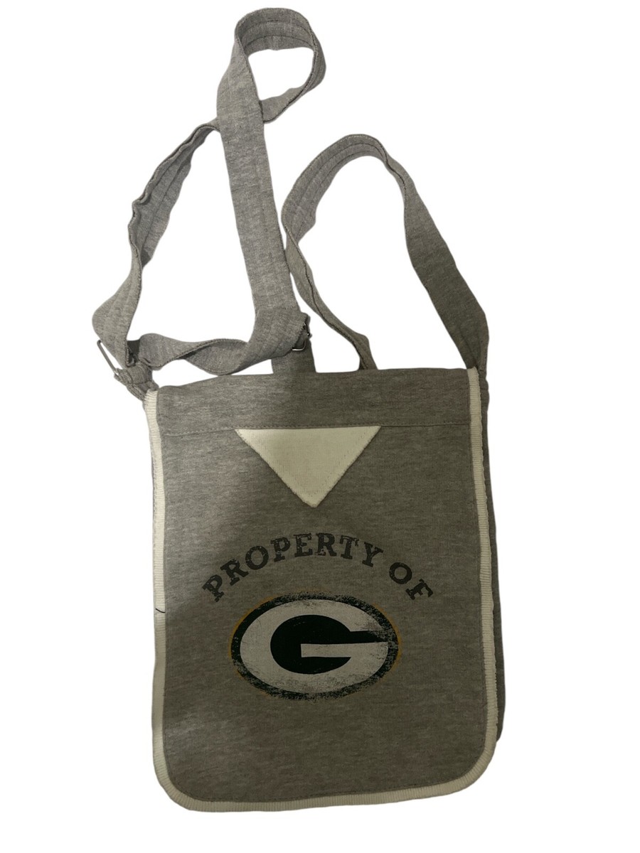 Green Bay Packers Crossbody Soft Sweatshirt Purse Bag NFL Football