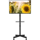 Mobile Tv Cart for 23-60 Inch Led Lcd Flat Curved Panel Screens Tvs Rolling