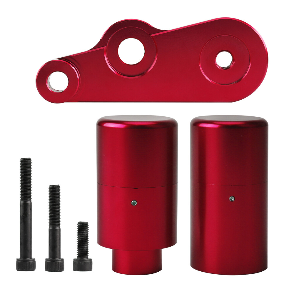 Black Aluminum NO-CUT Frame Sliders Crash Protectors For 2006-2009 Suzuki GSX-R 600 / 750