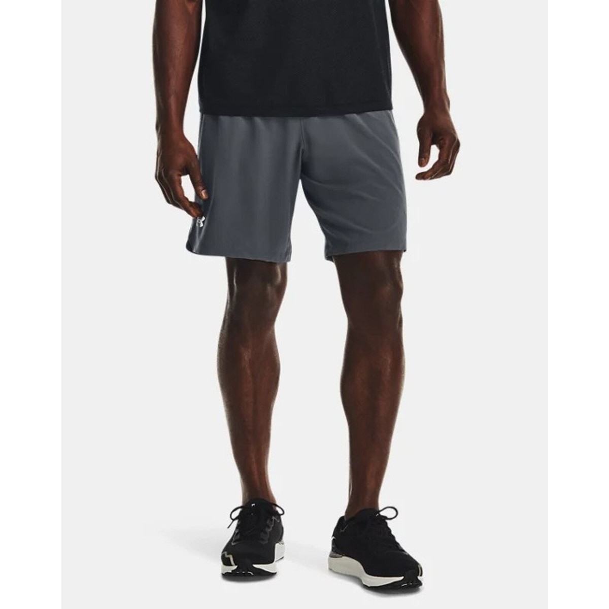 NWT Under Armour Men's UA Speedpocket 9'' Shorts in Pitch Grey size XL - Main Image