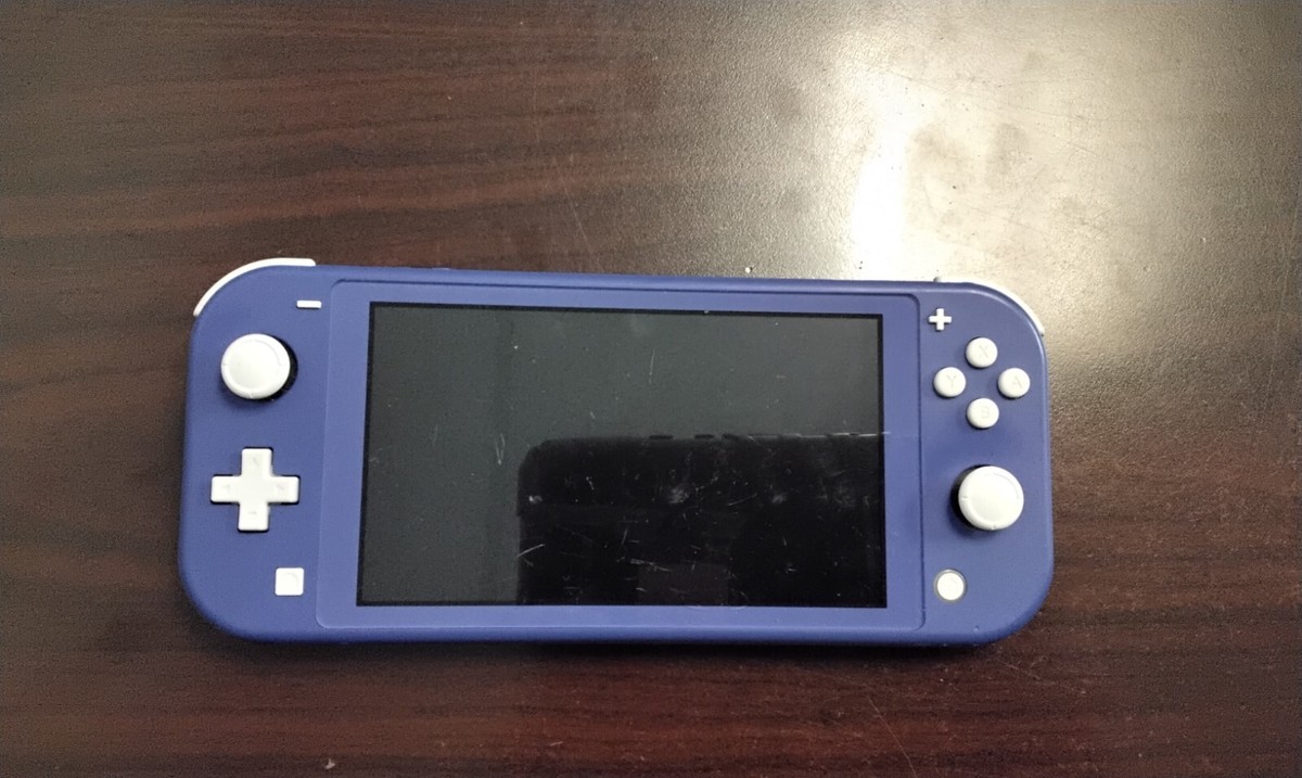 Nintendo Switch Lite HDH-001 Handheld Console 32GB Blue -FOR PARTS