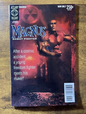 MAGNUS ROBOT FIGHTER 7 DAVID BOLLER COVER TOM PRYER STORY ACCLAIM COMICS 1997