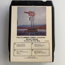 Plummer Family Country Music Show 8-Track Tape 