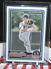 2023 Panini USA Baseball Stars & Stripes - #43 Alexander Clemmey (RC)