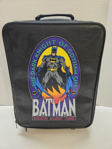 Valise Batman guerrier contre le crime le chevalier noir de Gotham City vintage  - Photo 1 sur 12