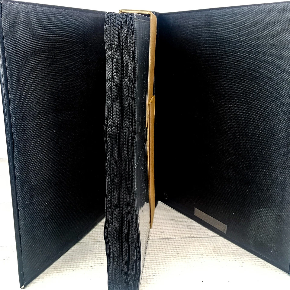 Black Faux Leather Photo Album Holds 200 4 x 6" Photos Embossed Palm Tree NEW - Image 4 of 4