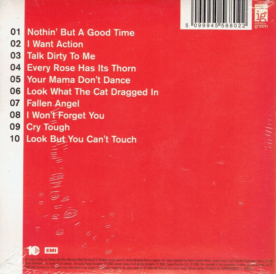 CD - POISON - 10 Great songs - Photo 2/2