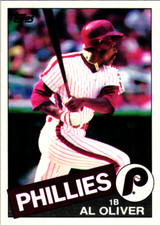 1985 Topps - #130 Al Oliver