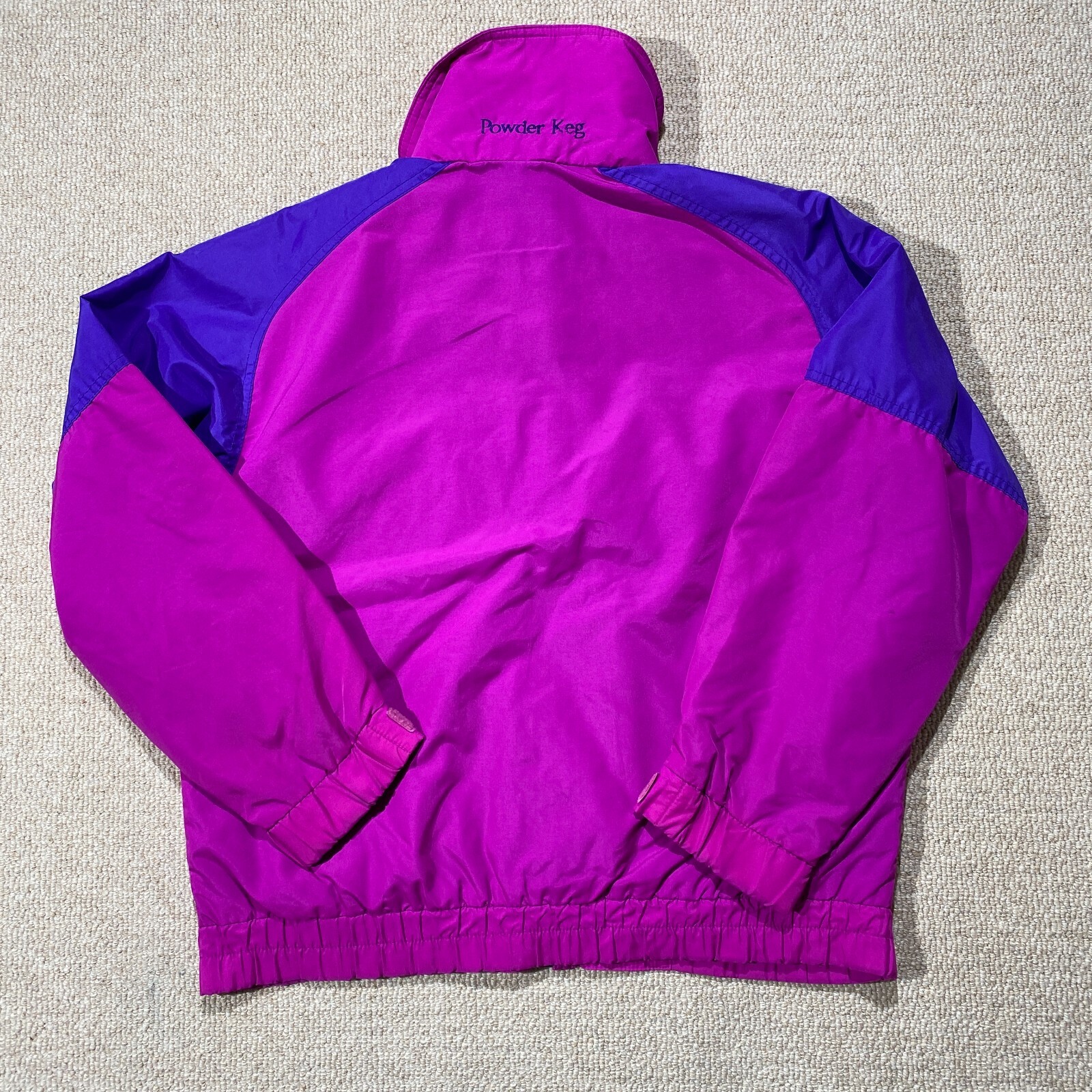 VINTAGE Columbia Ski Jacket Womens Medium Pink Purple Powder Keg Radial
