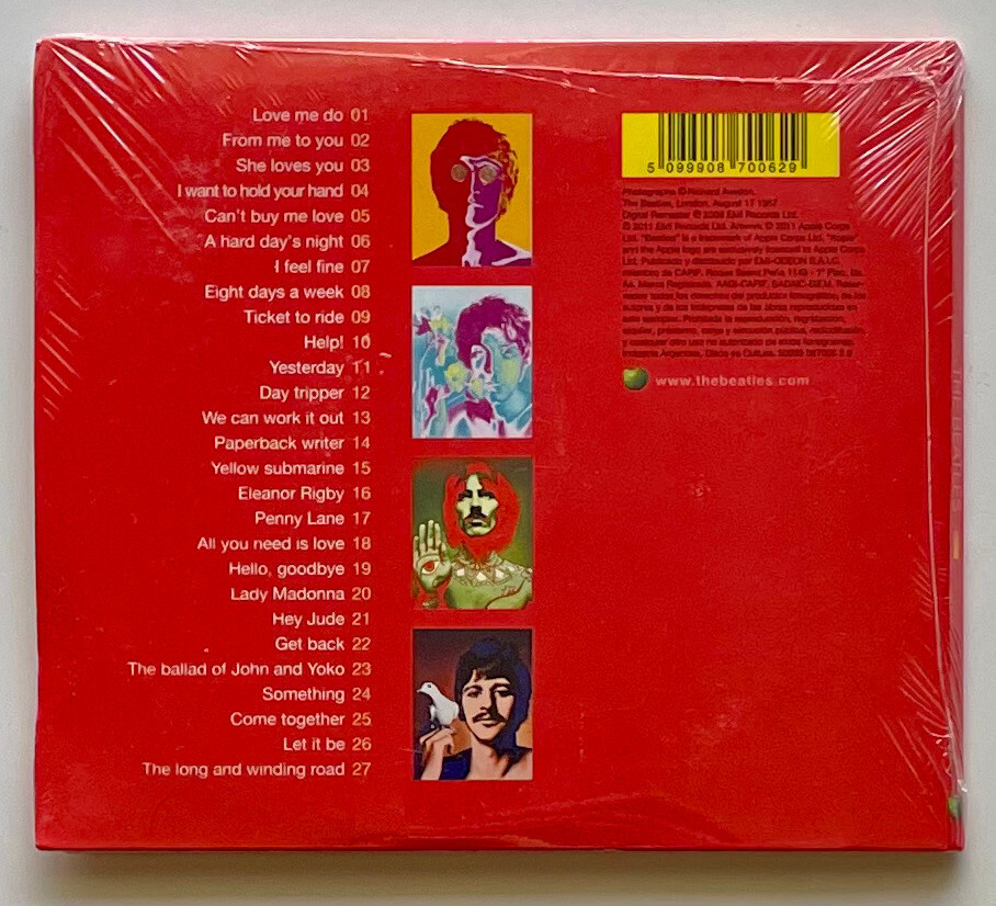 NEW!! THE BEATLES Album NO 1 Compact Disc [CD] 27 Singles GREATEST