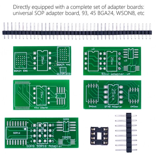 CH341A Programmer V1.7 1.8V Level Shift W25Q64FW W25Q128FW Gd25LQ64 Module _yi - Afbeelding 5 van 9