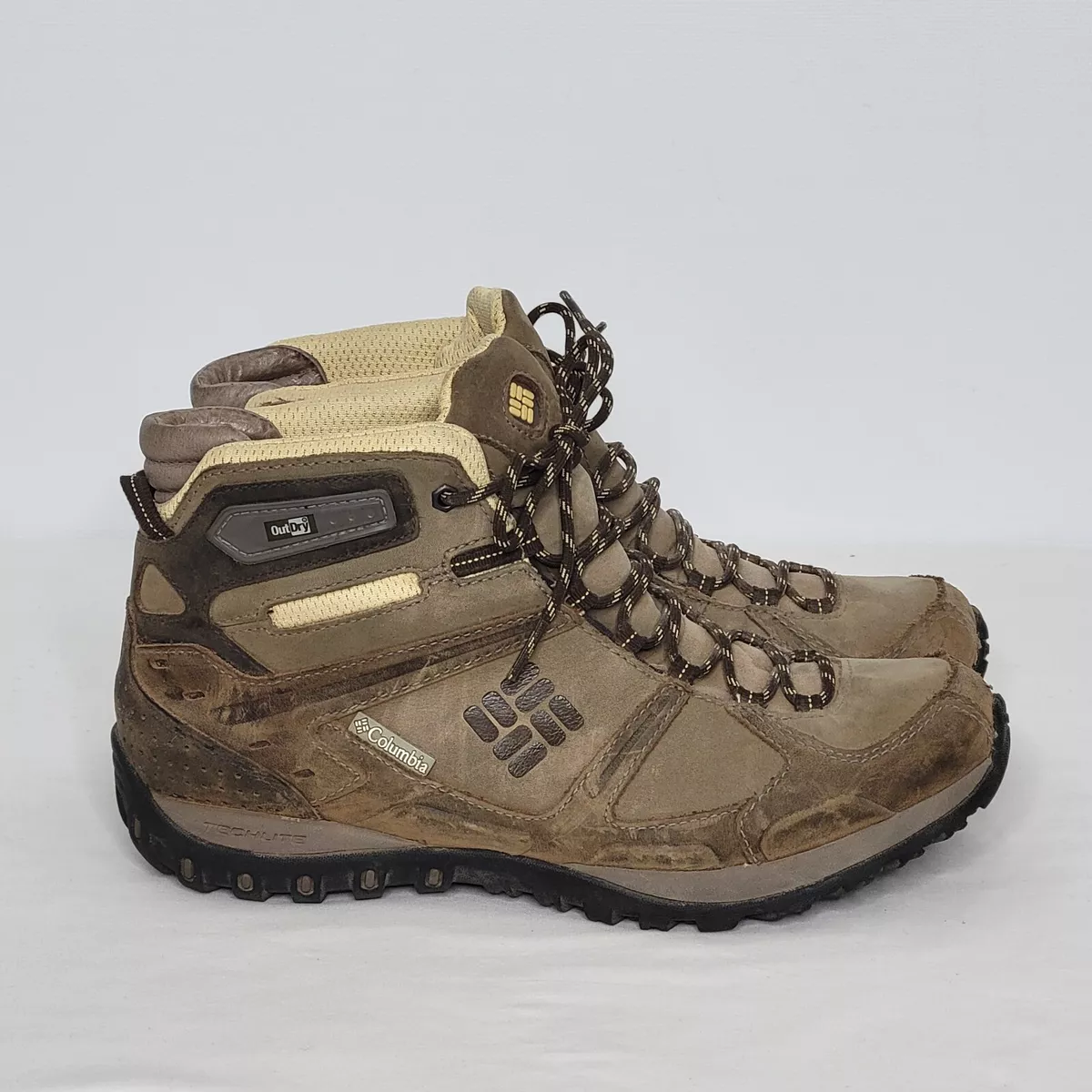 Columbia Womens Size 8 Techlite Yama BL3820 211 Brown Leather Mid