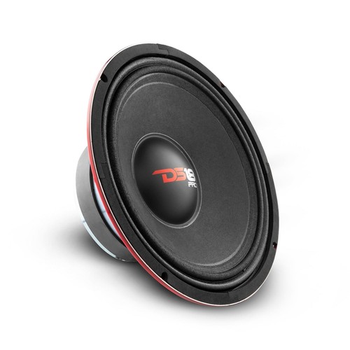 DS18 PRO-X10MBASS Loudspeaker 10" Midbass Red Steel Basket 800W Max 8 Ohms