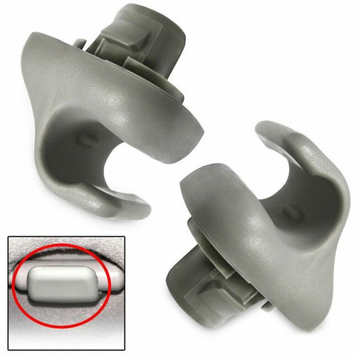 2x For Honda Civic Accord Civic CR-V Element Sun Visor Bracket Hook Clip Hangers - Picture 2 of 6