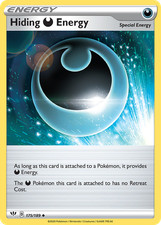 Hiding Darkness Energy 175/189 Darkness Ablaze Uncommon Pokemon NM/M