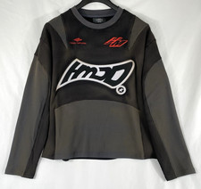 HMDD (Happy Memories Don't Die) Graphic Moteaux Jersey Shirt - Gray - NEW