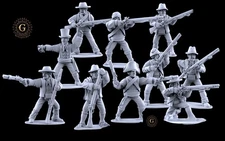 Napoleonic Peninsular 28mm Spanish Guerilla Band X10 Wargames Black Powder etc