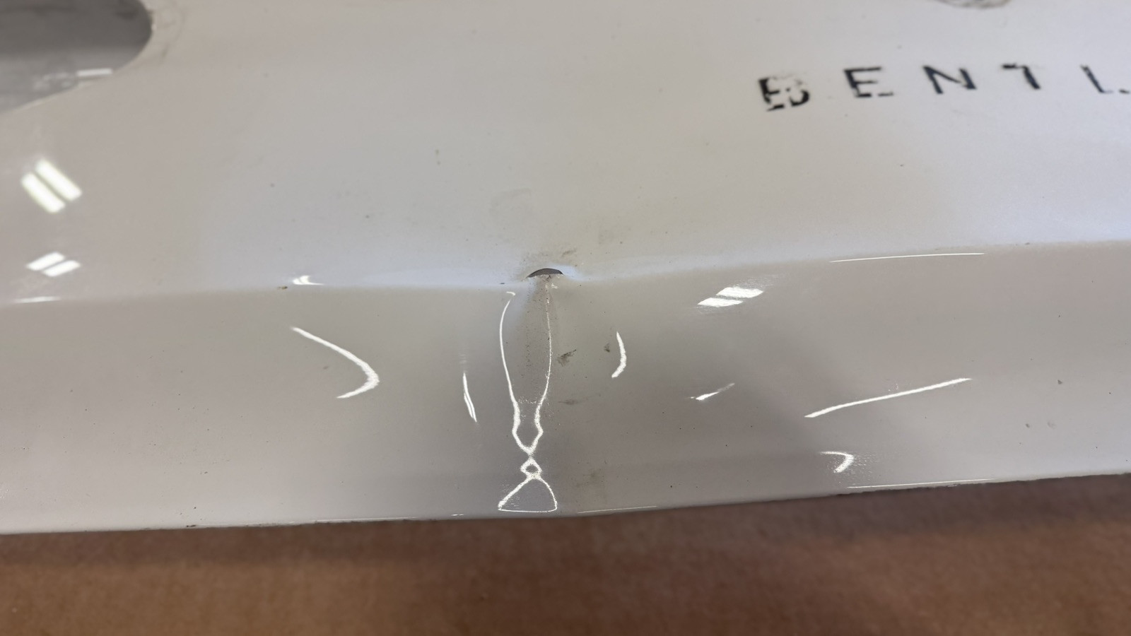 2023 Bentley Bentayga OEM Rear Tail Gate Aluminum With Minor Dent Trunk