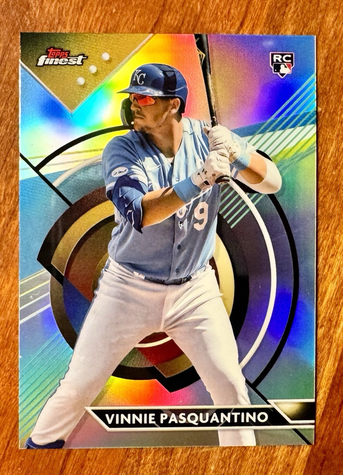 2023 Topps Finest - Vinnie Pasquantino #65 Refractor (RC)