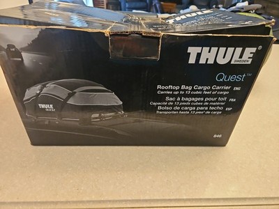Thule No 846 Quest Roof Cargo Soft Bag Carrier 13cu Ft New