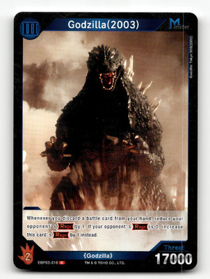 Godzilla (2003) (C) - Godzilla Card Game - Booster Set 3: Resonance of Rivals