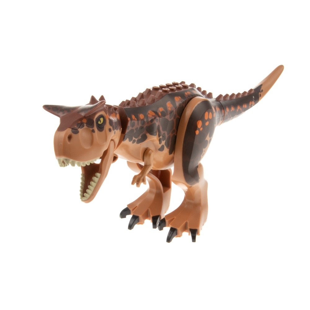 1x Lego Tier Dinosaurier Carnotaurus hell nougat Jurassic World