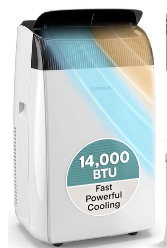 SerenLife 14000BTU portable Air Conditioner 4-in-1 Built In WiFi and Heating.