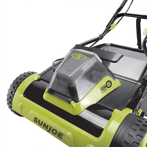 Sun Joe Cordless, Brushless Lawn Mower Kit, Rear Grass Bag - Picture 28 of 29