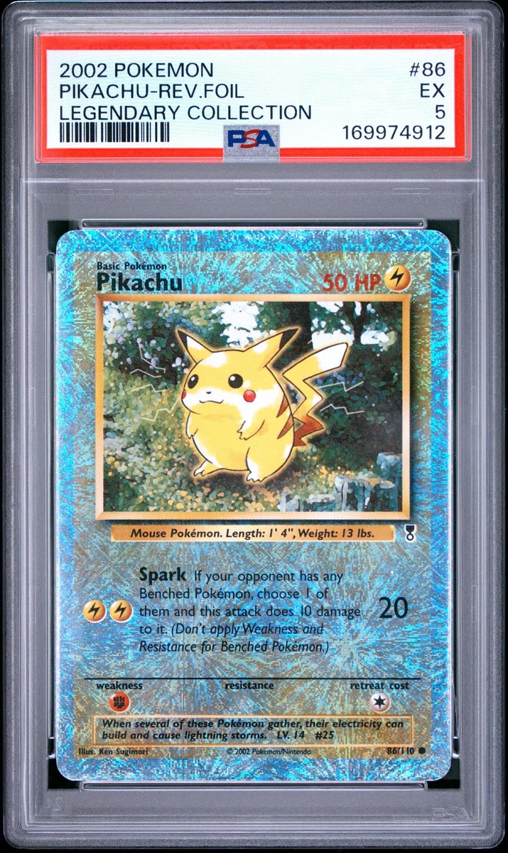Pikachu Pokémon TCG Professional Sports Authenticator (PSA