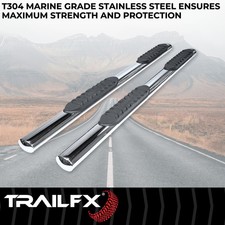 Trailfx Nerf Bar Trail Fx Step Bar Side Bar Crash Bar Rock0072 Trailfx Nerf Bar Trail Fx Step Bar Side Bar Crash Bar Rock0072