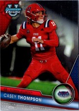 2023 Bowman University Chrome #185 Casey Thompson