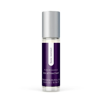Basic Instinct Pheromone Rollerball Perfume by Pure Romance - New, Sealed, USA