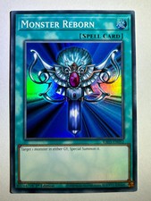 Monster Reborn RA03-EN052 Super Rare 1st Edition YuGiOh Card