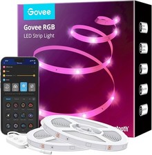 Govee 130Ft LED Strip Lights, Bluetooth RGB LED Lights with App Control.