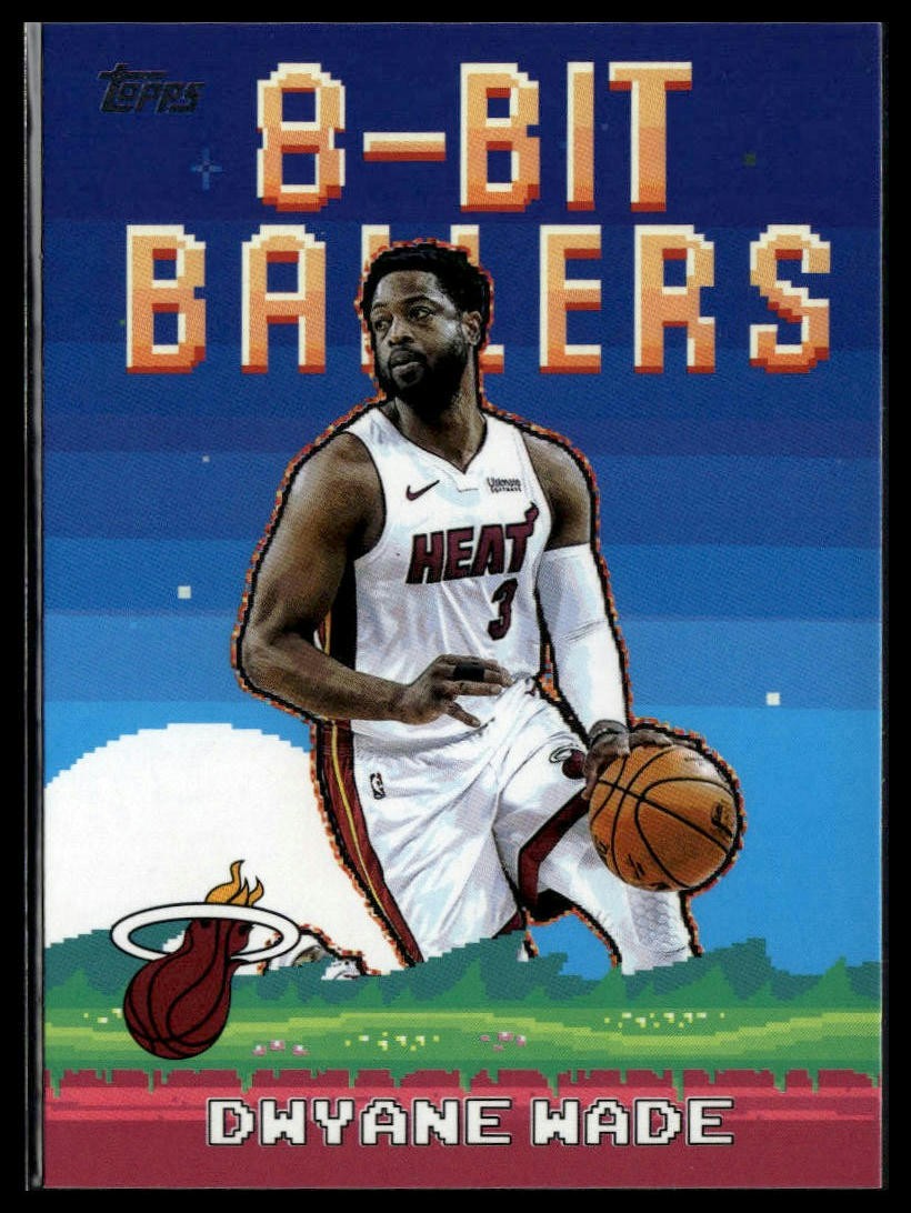 2025-26 Topps #8B-23 Dwyane Wade 8-Bit Ballers