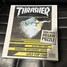 Thrasher Skateboard Magazine 1000 Piece Jigsaw Puzzle Jan 1981 Cover