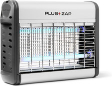 Pluszap Indoor Electric Fly & Mosquito Killer with UV Lamps and Aluminium Grid