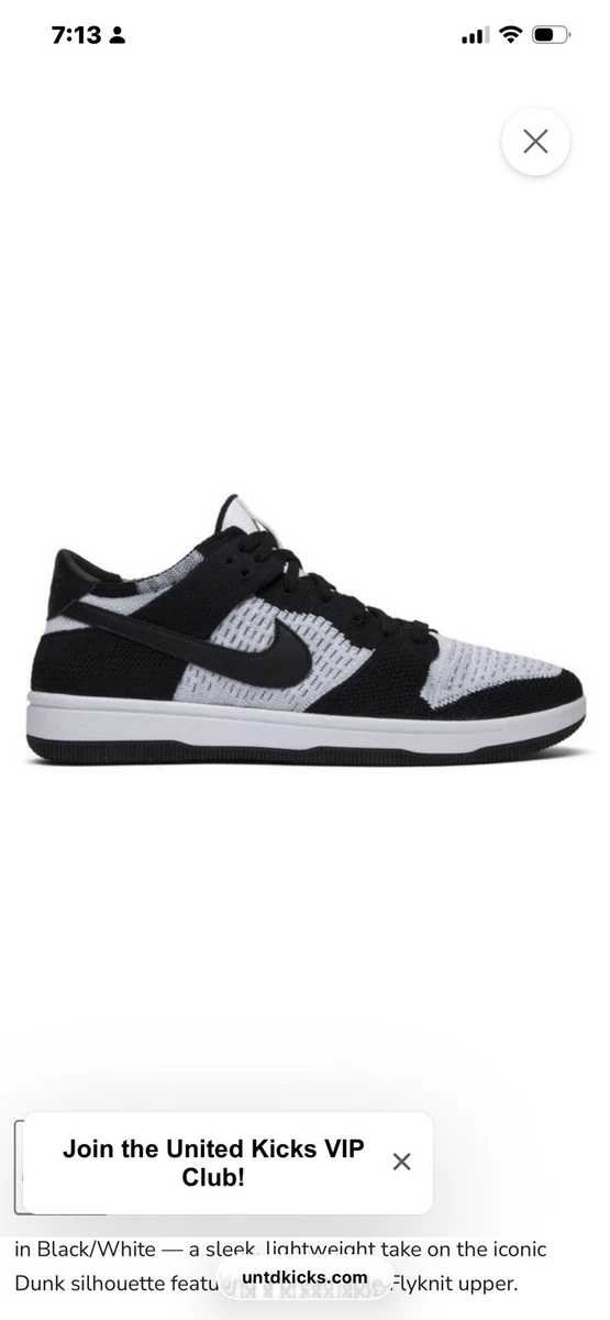 Nike Dunk Flyknit Low White Wolf Grey for Sale | Authenticity