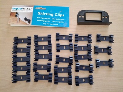 Aqua Step (Aquastep) x23 Sockelleistenclips und Cliphalter