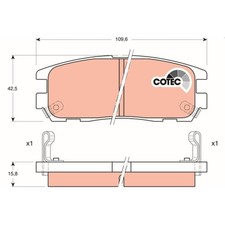 Kits de frein Isuzu TROOPER