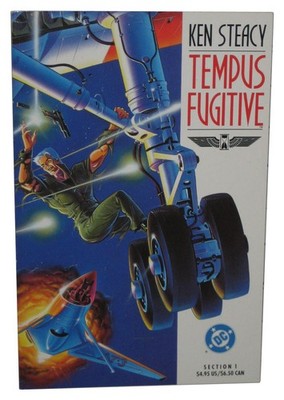 DC Comics Tempus Fugitive Section 1 (1990) Paperback Book - (Ken Steacy)