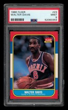 1986-87 Fleer Set-Break # 23 Walter Davis PSA 9 MINT