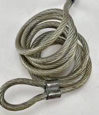 6ft 5/16" thick Vinyl Coated Safety cable